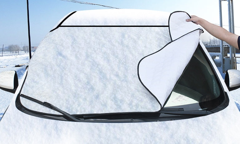Housse antigel et anti-neige pour pare-brise avant de voiture