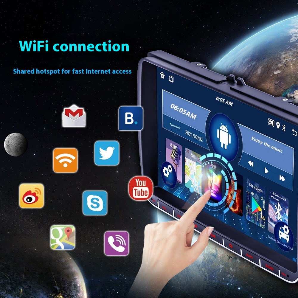 Ecran  Android 9 Pouces avec Bluetooth – Navigation GPS Intégrée