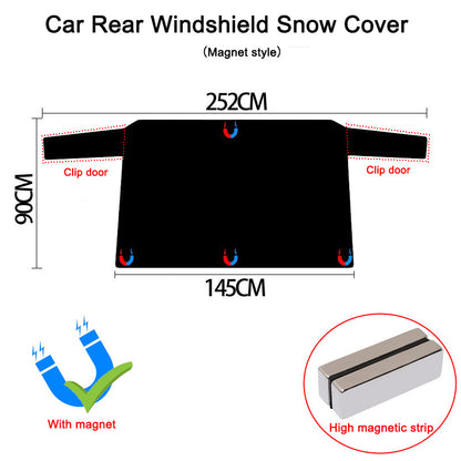 Housse de protection neige pour voiture